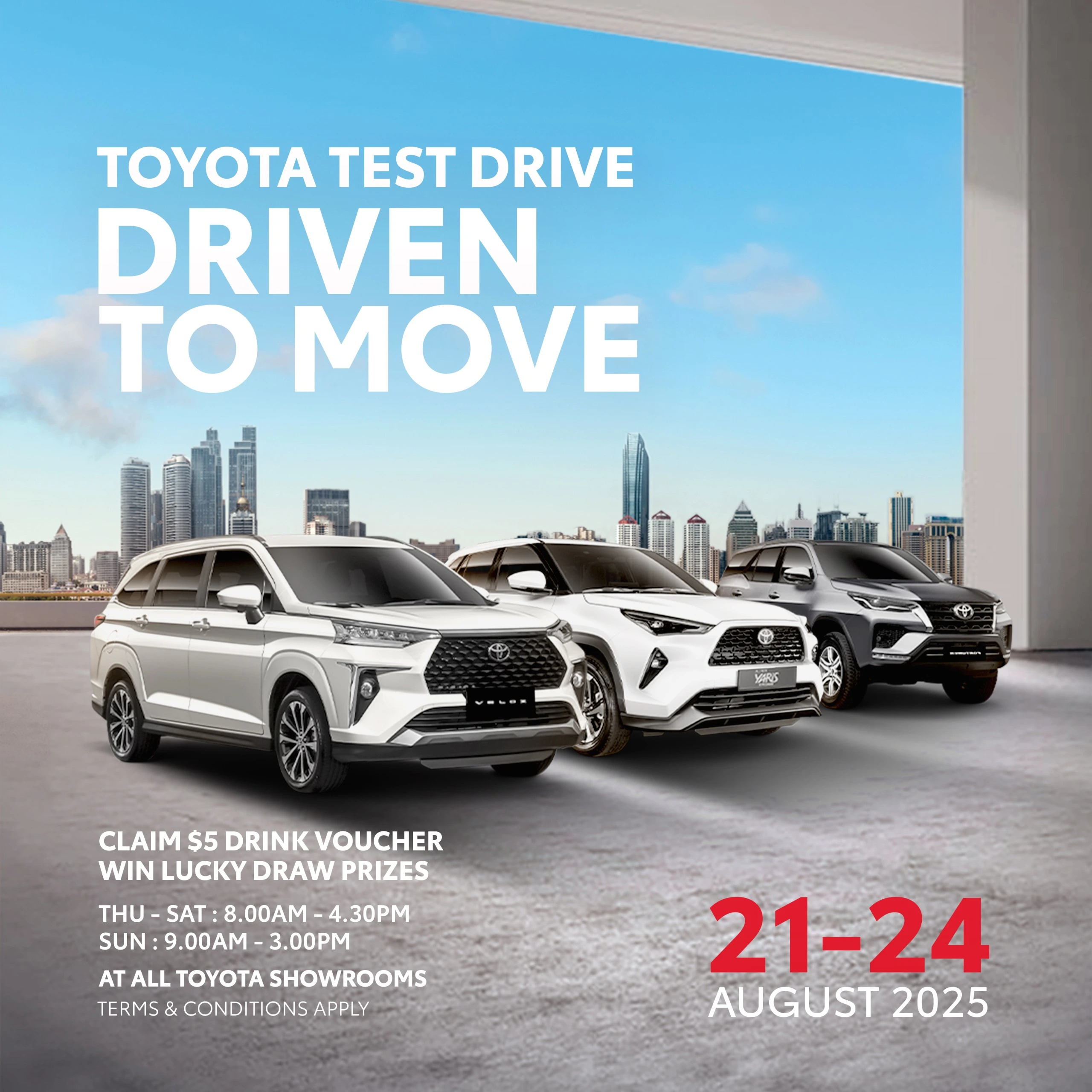 NBT TOYOTA TEST DRIVE DRIVEN TO MOVE