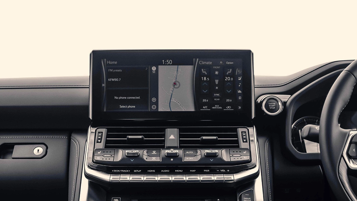 TOYOTA NBT BRUNEI 12.3 INCH MULTIMEDIA DISPLAY LAND CRUISER 300