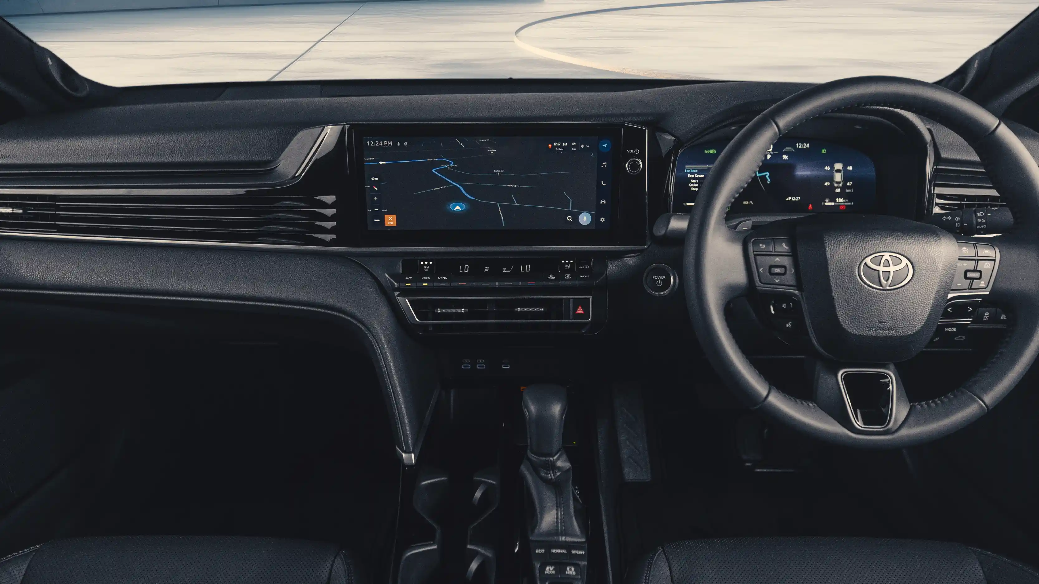 TOYOTA NBT BRUNEI CAMRY HEV CAR 12.3 INCH TOUCH SCREEN INFOTAINMENT SYSTEM