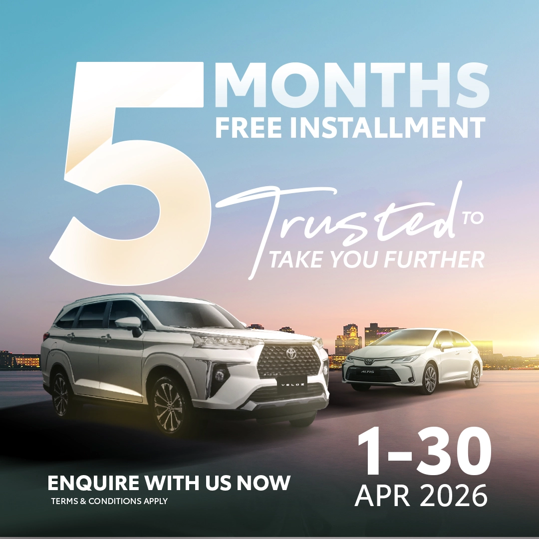 5 MONTHS FREE INSTALLMENT