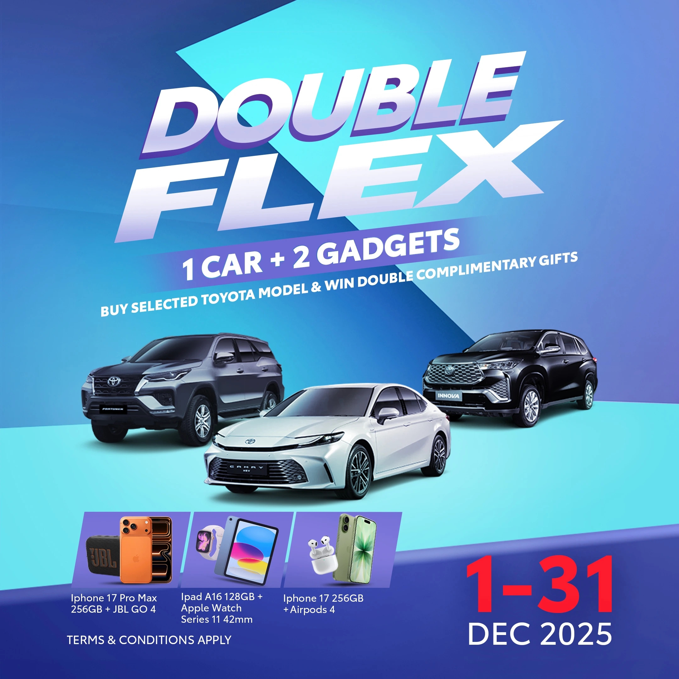 NBT TOYOTA DOUBLE FLEX