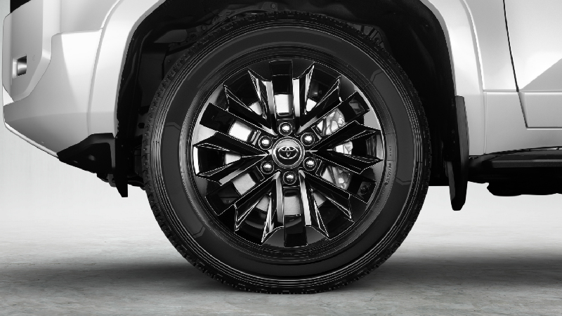 NBT TOYOTA LC250 PRADO VX 20" BLACK ALLOY WHEEL