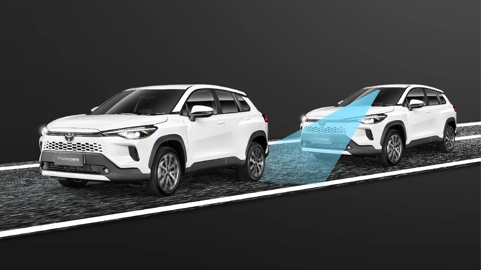 TOYOTA NBT BRUNEI CROSS HYBRID CAR PRE-COLLISION SYSTEM