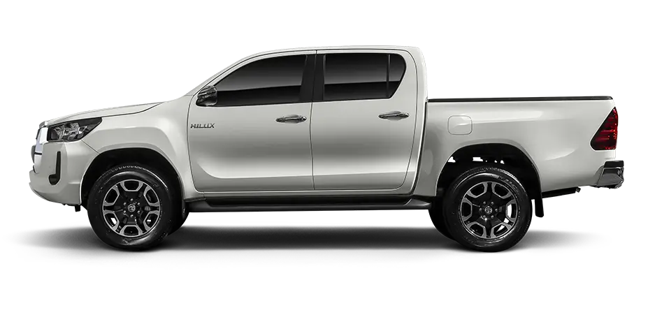 TOYOTA NBT BRUNEI HILUX 2.4 AUTOMATIC WHITE SIDE THUMBNAIL