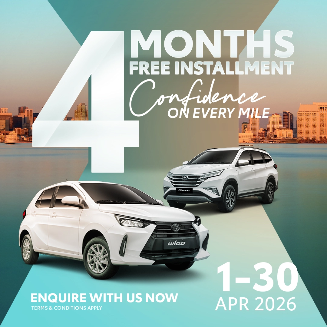 4 MONTHS FREE INSTALLMENT