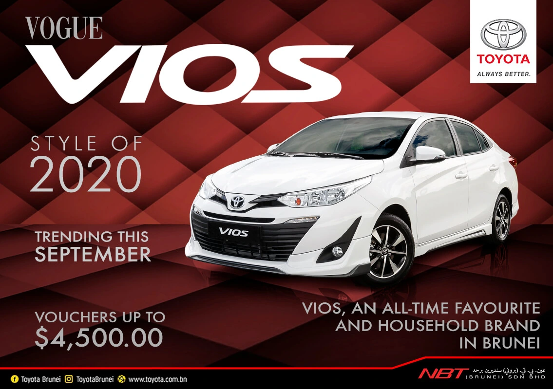 TOYOTA NBT BRUNEI VOGUE VIOS PROMOTIONS AND EVENTS