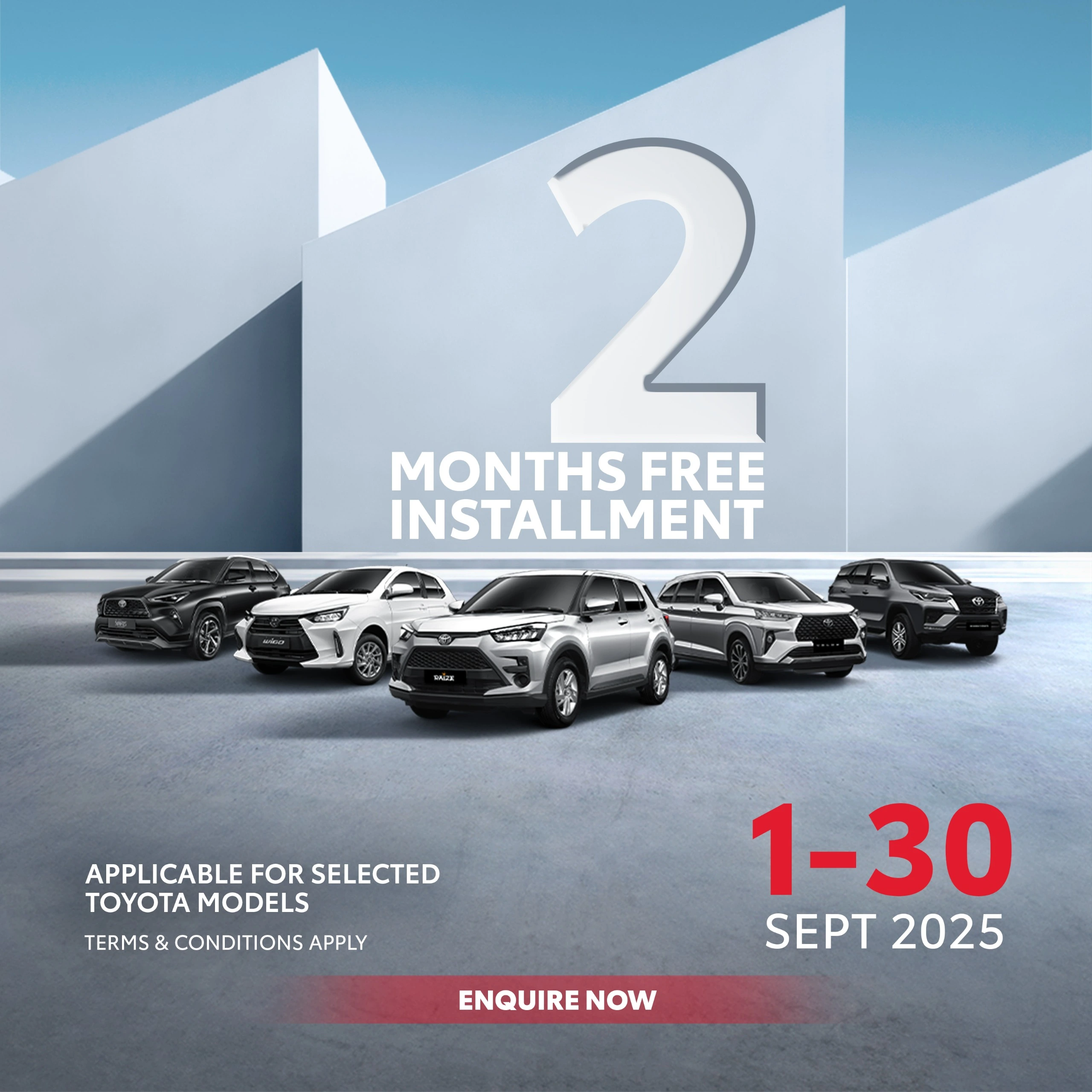 NBT TOYOTA 2 MONTHS FREE INSTALLMENT