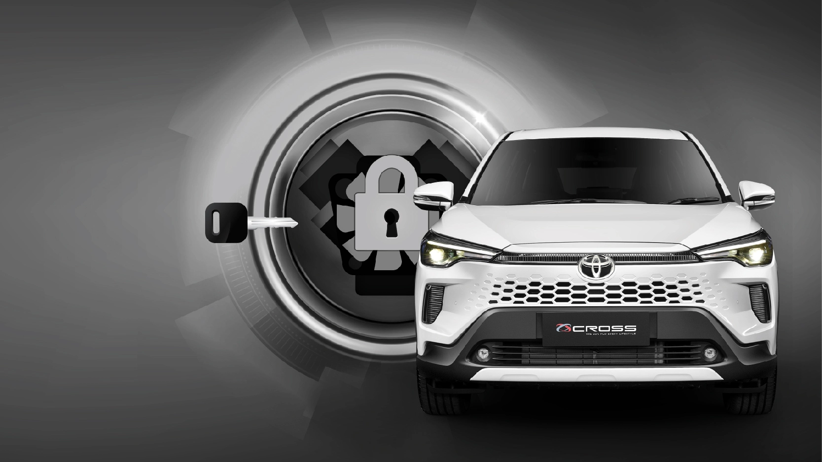 TOYOTA NBT BRUNEI ENGINE IMMOBILIZER SYSTEM CROSS CAR