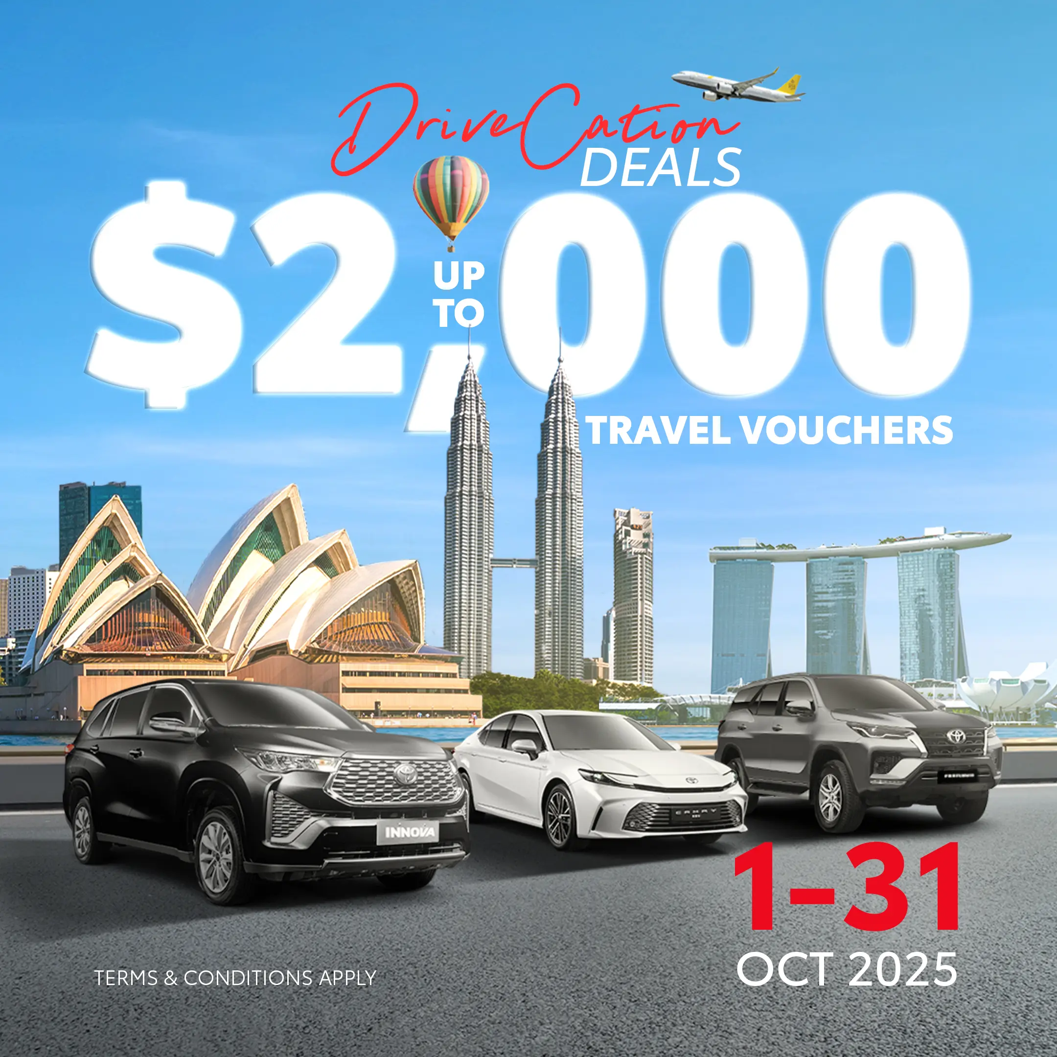 NBT TOYOTA DRIVECATION DEALS
