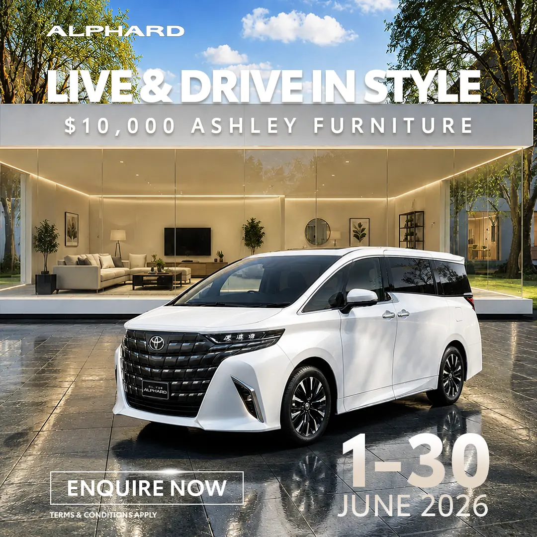 LIVE & DRIVE IN STYLE WITH TOYOTA ALPHARD