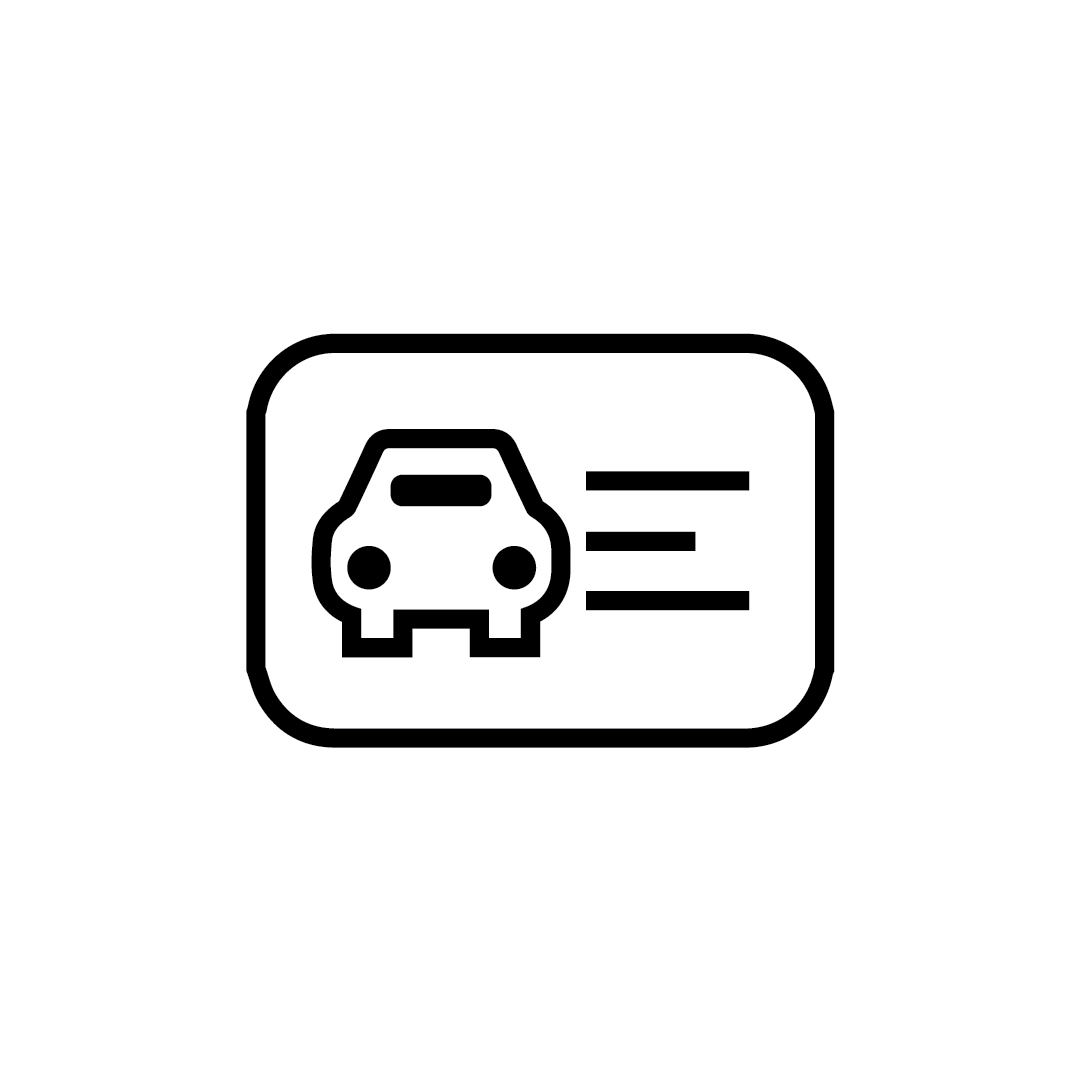 Free Vehicle License Renewal Services Icon