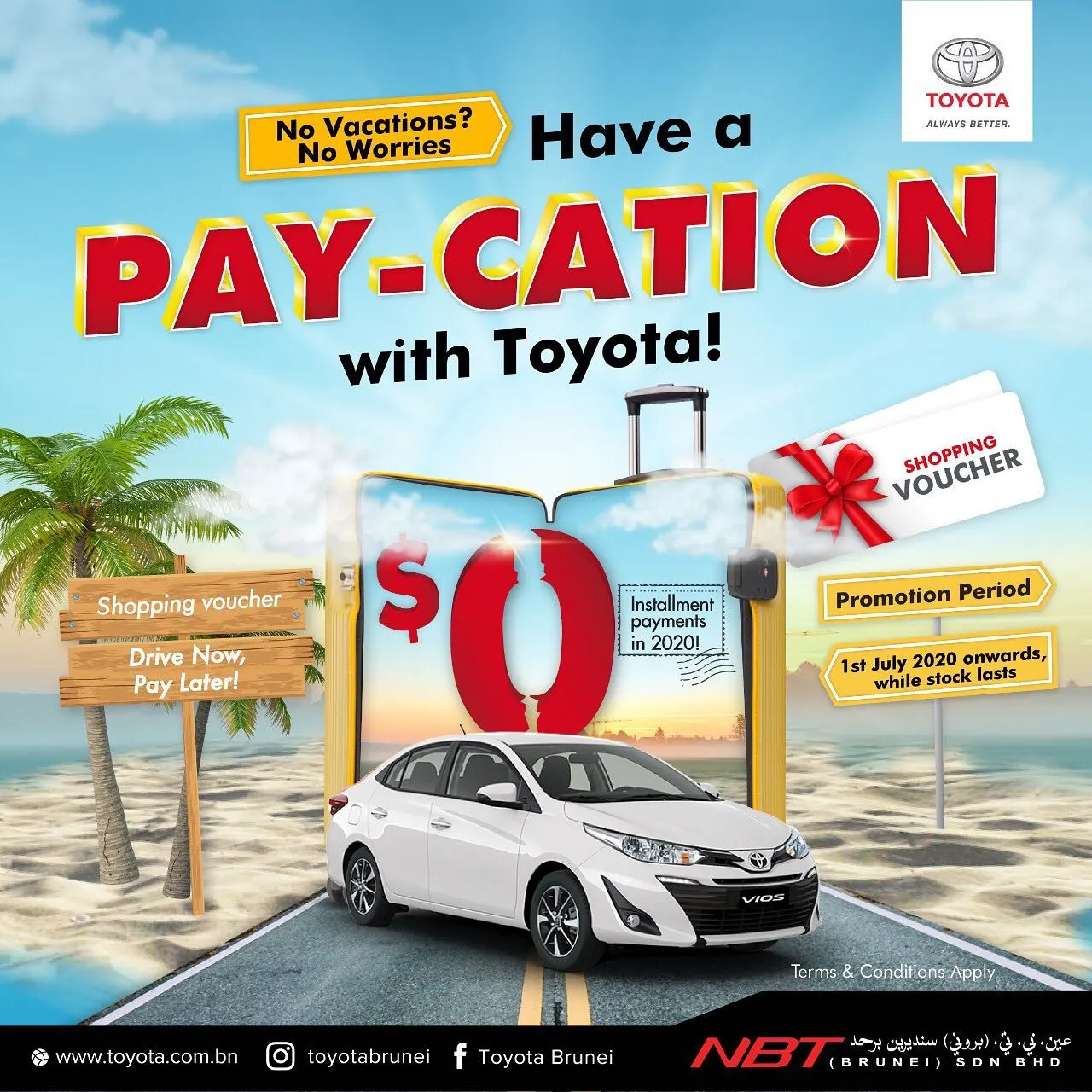 Have a PAY-CATION with Toyota!