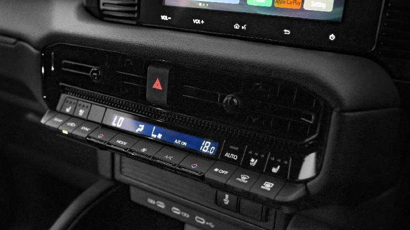 NBT TOYOTA LC250 Prado VX Ventilated Seats with Push-and-Toggle Switch Air-Conditioning