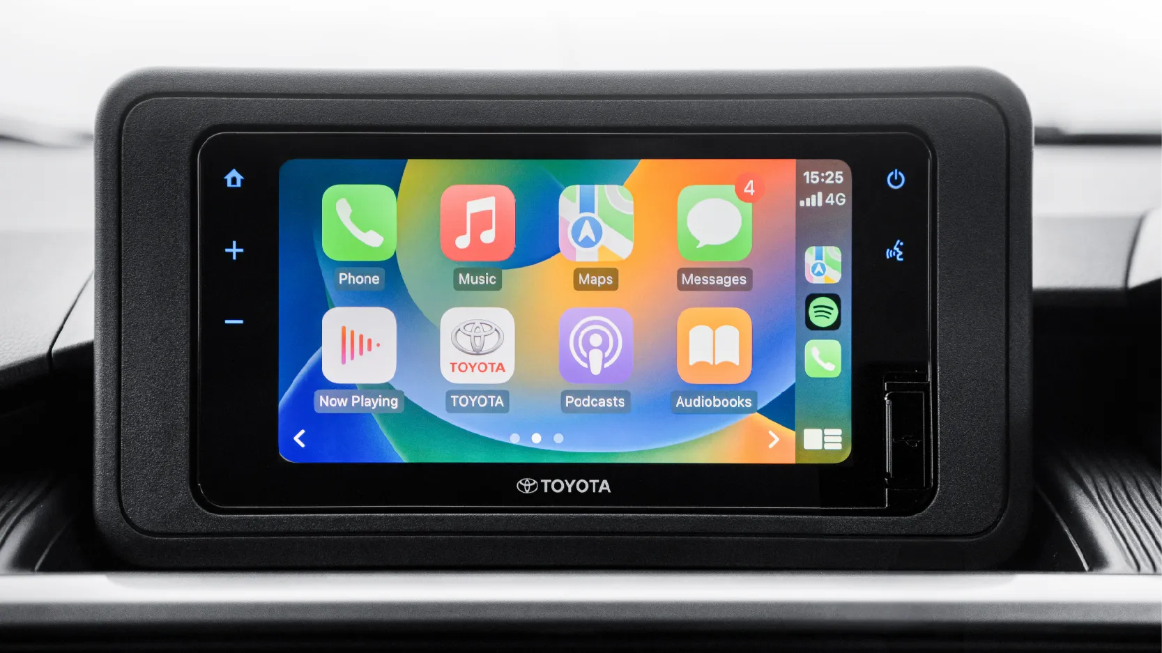 Toyota Wigo floating infotainment
