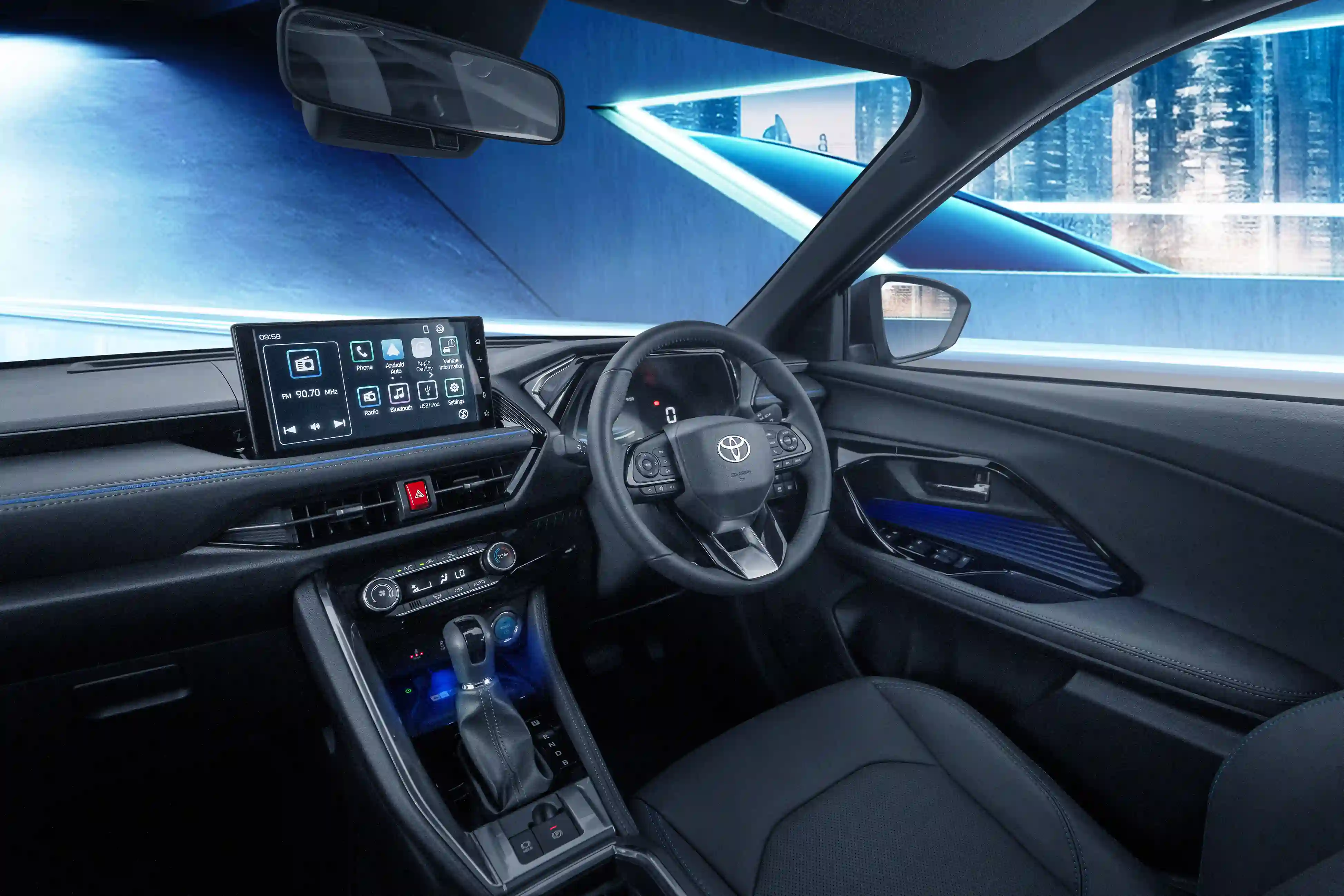 TOYOTA NBT BRUNEI ILLUMINATION LAMP YARIS CROSS HYBRID CAR