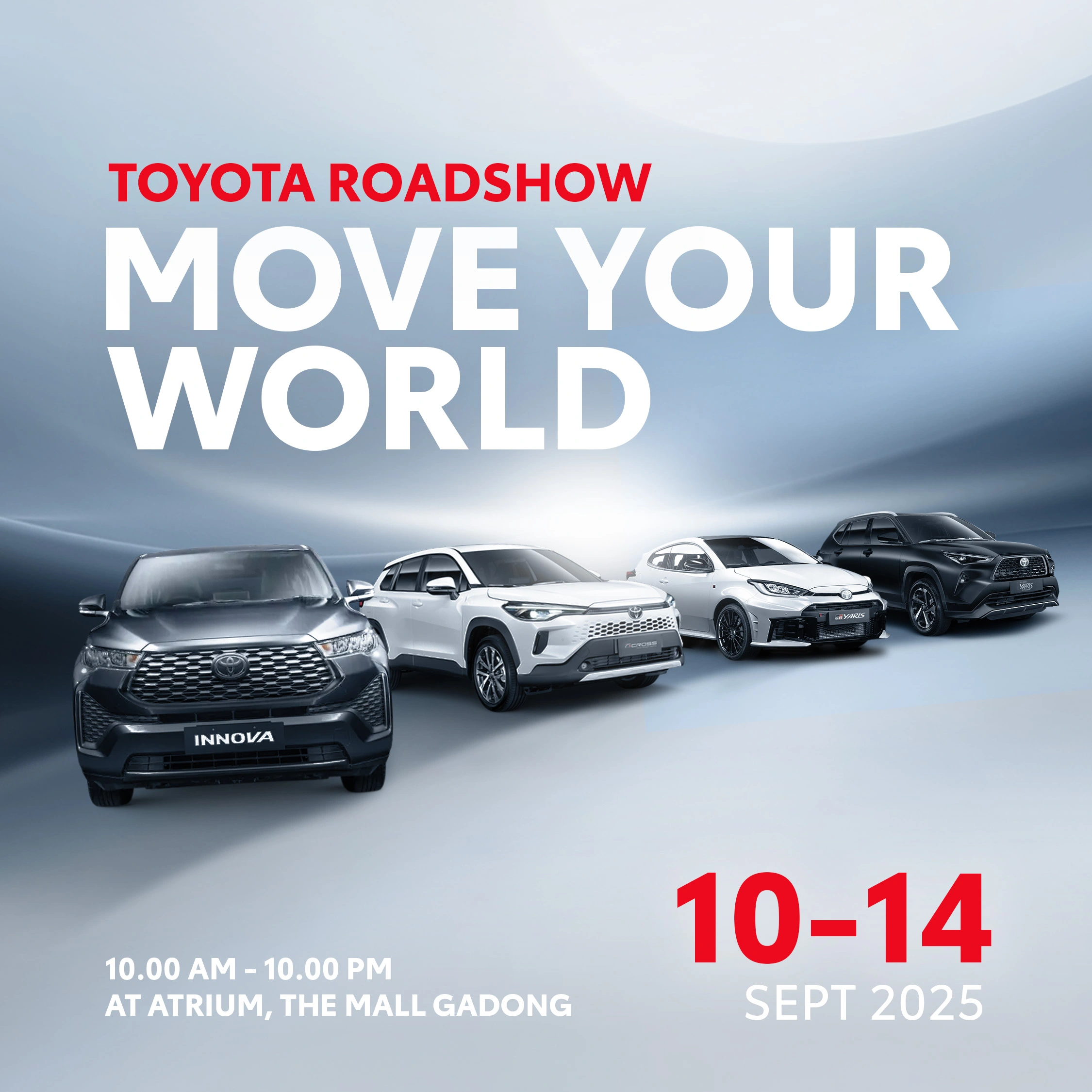 NBT TOYOTA ROADSHOW MOVE YOUR WORLD