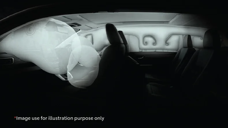 TOYOTA NBT BRUNEI INNOVA 6 SRS AIRBAGS