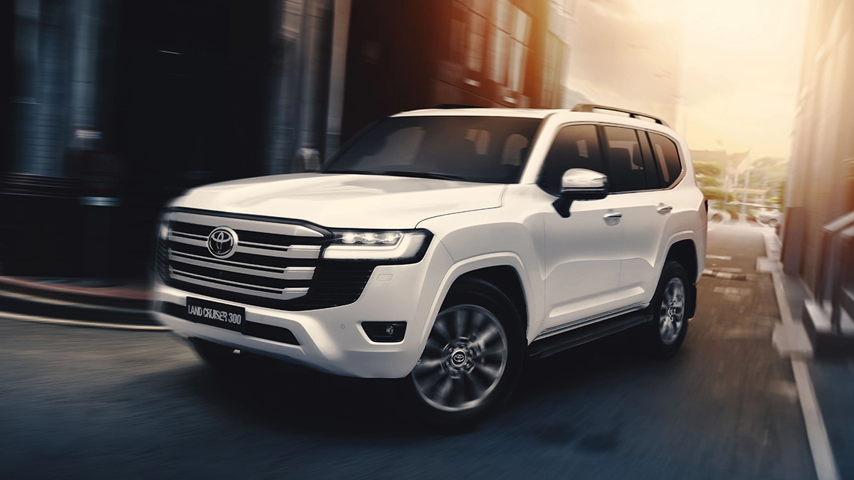 TOYOTA NBT BRUNEI LAND CRUISER 300 CAR VEHICLE STABILITY CONTROL (VHS)