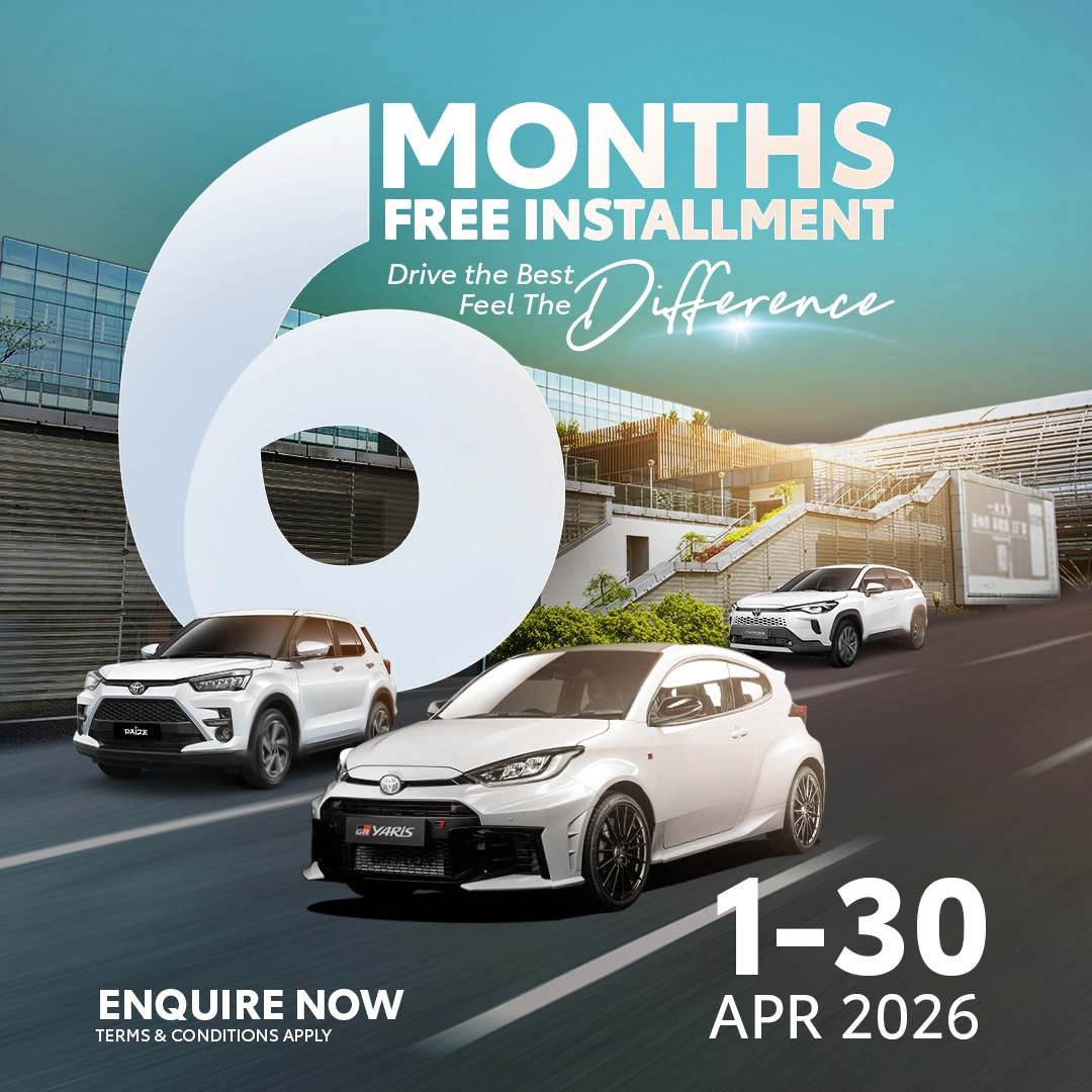 6 MONTHS FREE INSTALLMENT