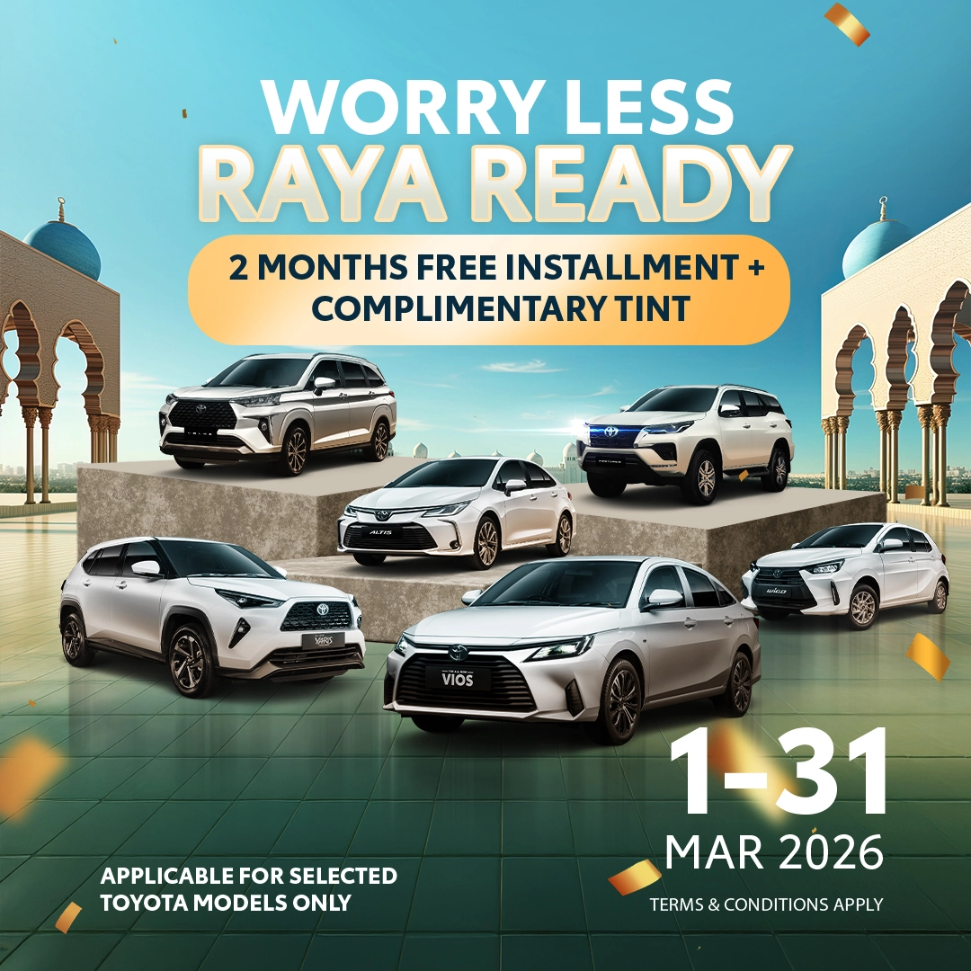WORRY LESS RAYA READY TOYOTA BRUNEI 2026