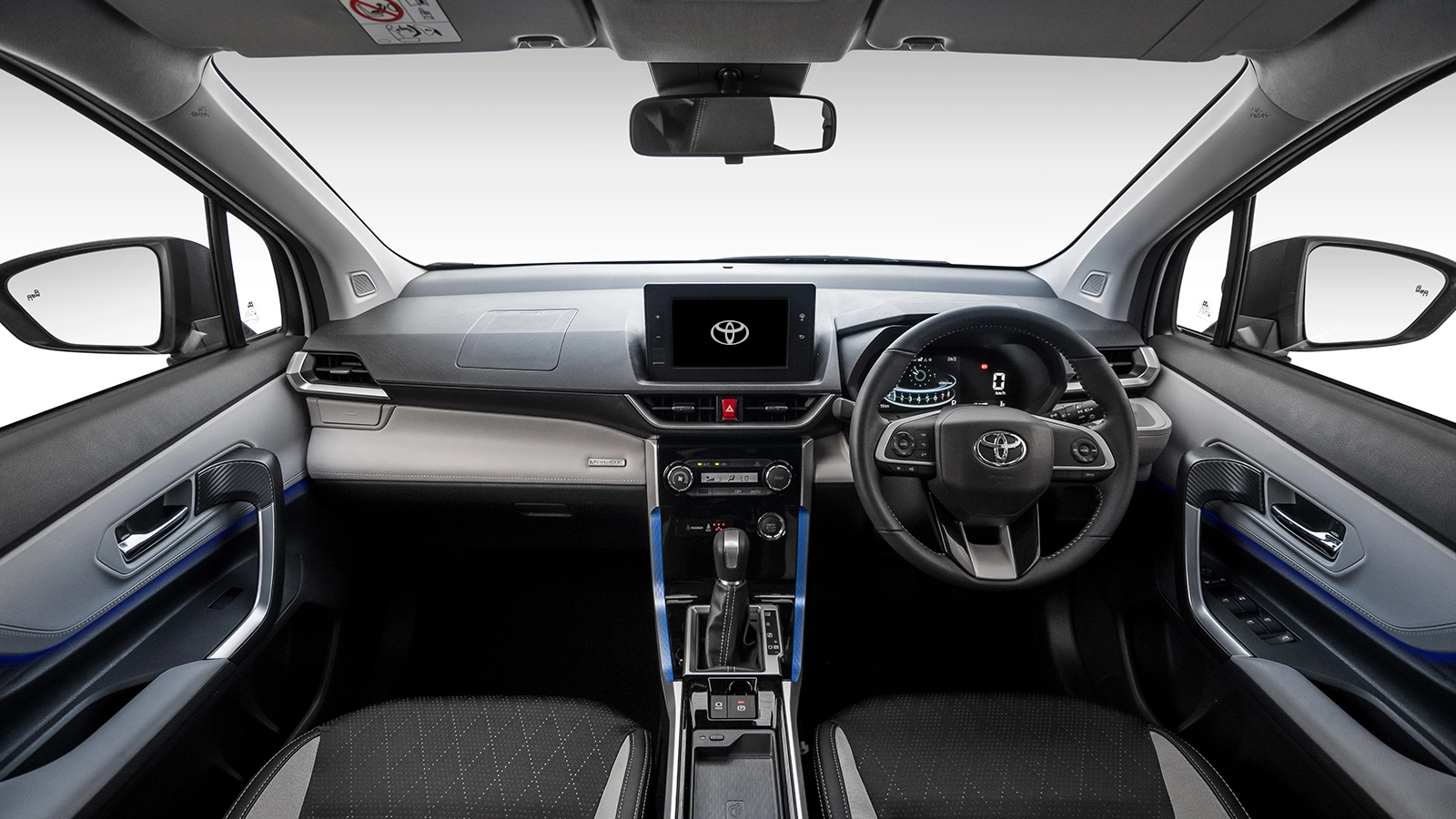 TOYOTA NBT BRUNEI VELOZ CAR STYLISH INTERIOR LEATHER EMBOSSED FABRIC