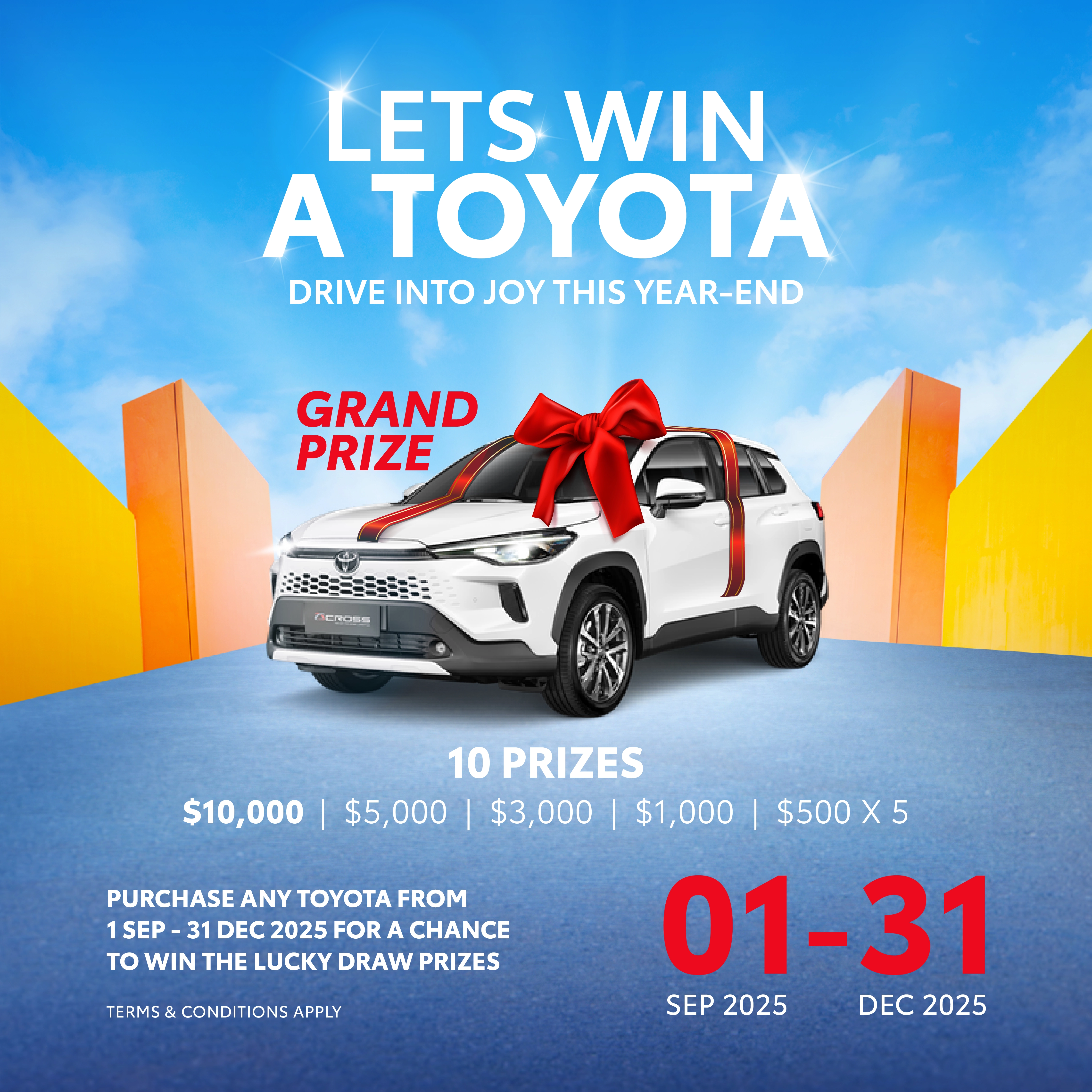 NBT TOYOTA BRUNEI LETS WIN A TOYOTA