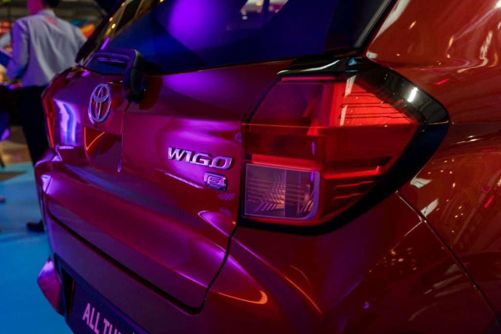 nbt brunei toyota all new wigo REAR VIEW