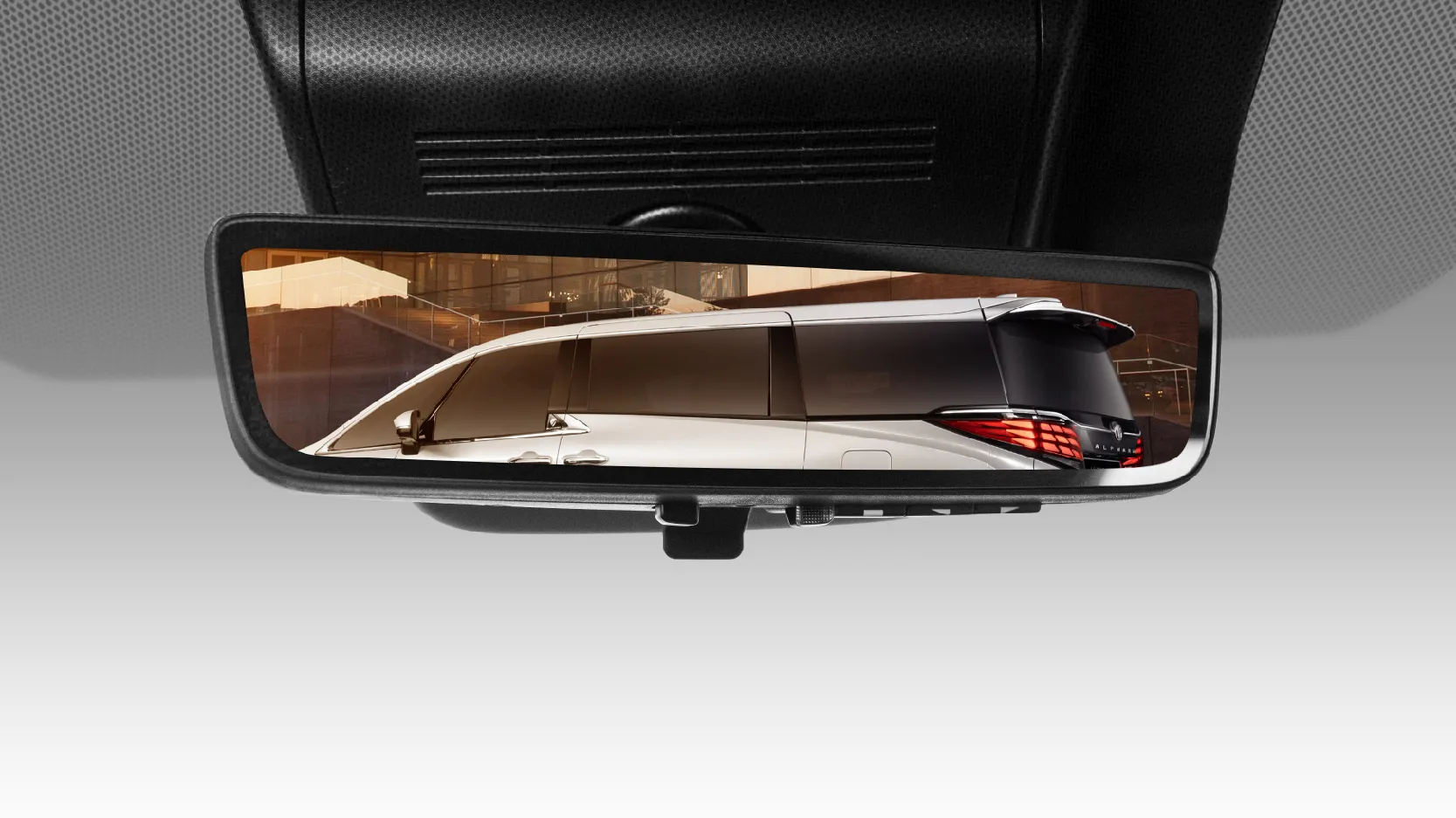 NBT BRUNEI ALPHARD DIGITAL REAR VIEW MONITOR