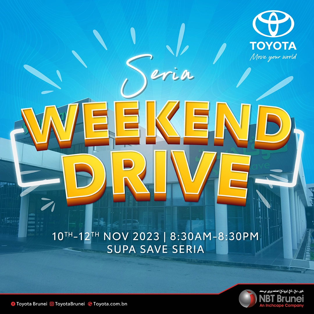 TOYOTA NBT BRUNEI Seria WEEKEND DRIVE