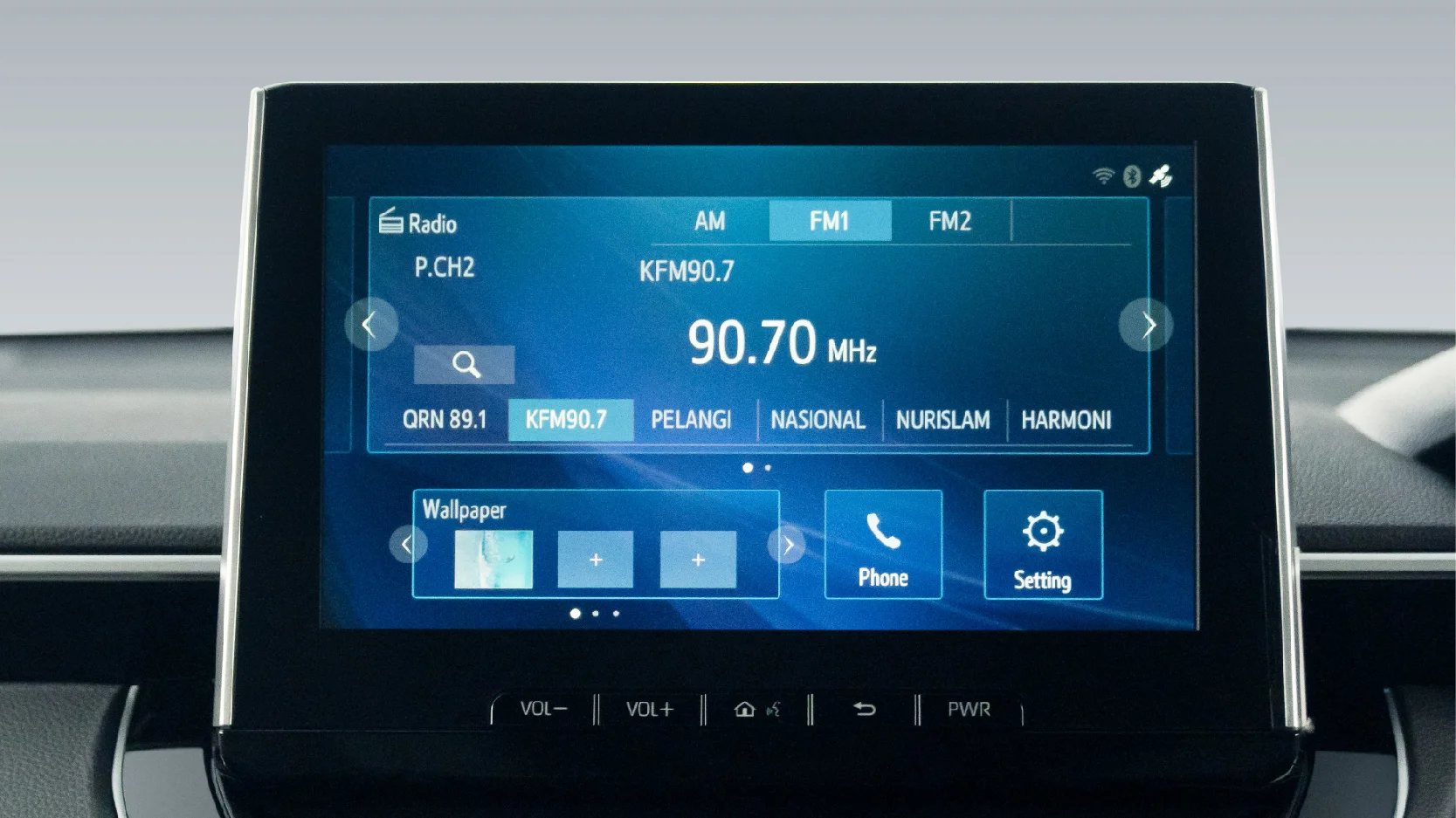 TOYOTA NBT BRUNEI 10 INCH MULTI-INFORMATION DISPLAY CROSS HYBRID CAR