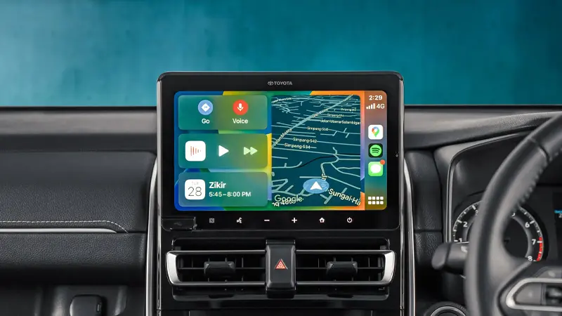 TOYOTA NBT BRUNEI INNOVA TOUCH SCREEN AUDIO SYSTEM