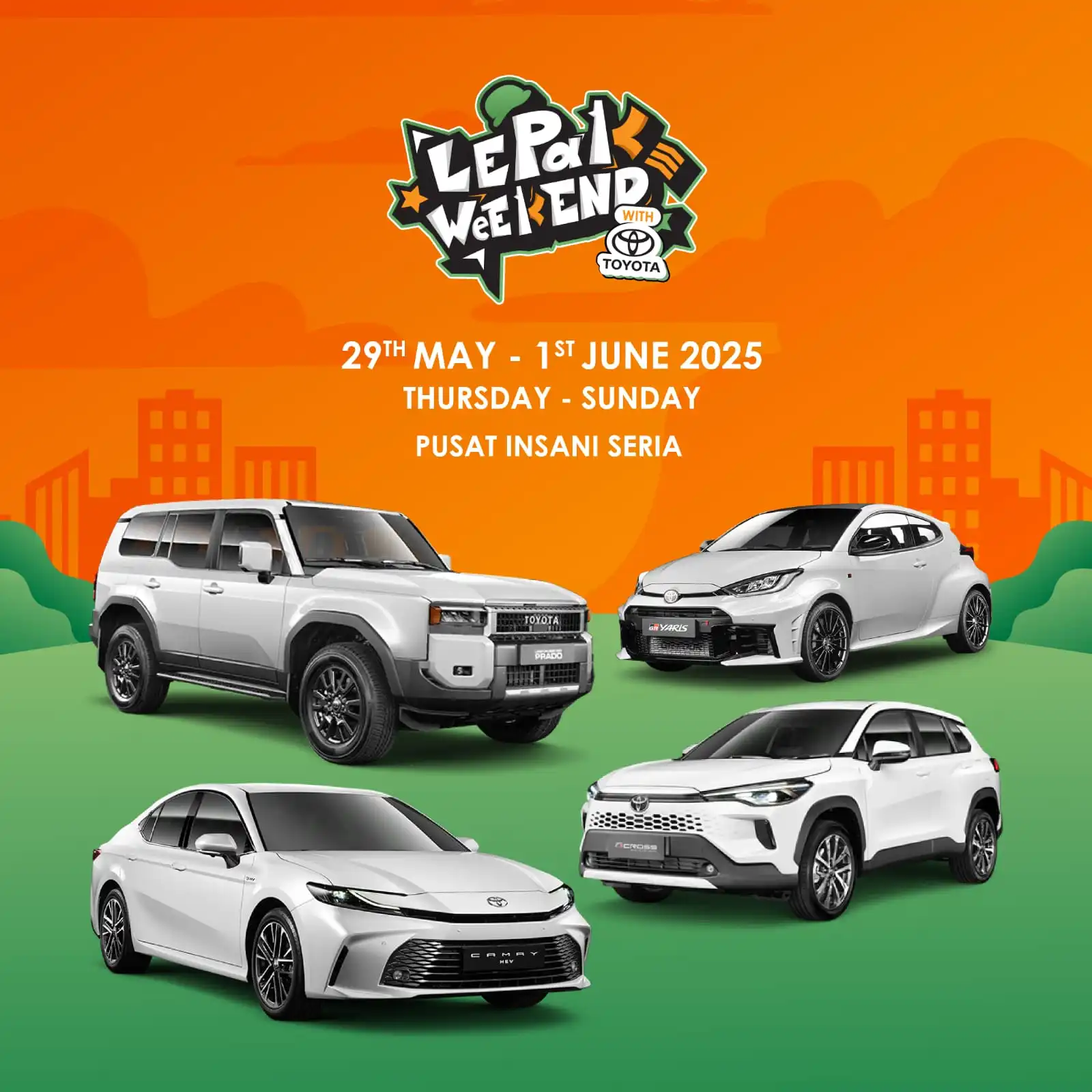 LEPAK WEEKEND with TOYOTA