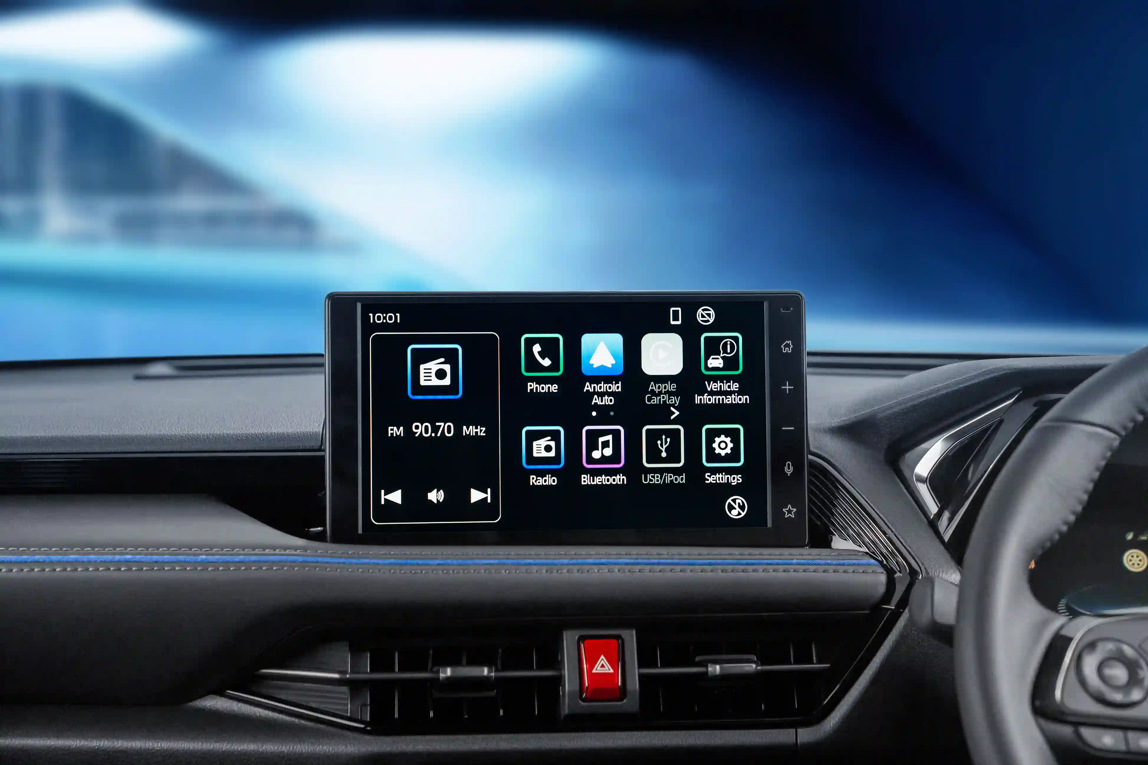 TOYOTA NBT BRUNEI 10.1 INCH FLOATING INFOTAINMENT SYSTEM YARIS CROSS CAR